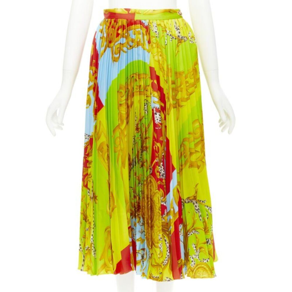 Versace 2020 Runway Barocco Skirt